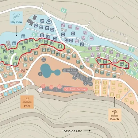 Camping Cala Pola Tossa de Mar Exterior photo